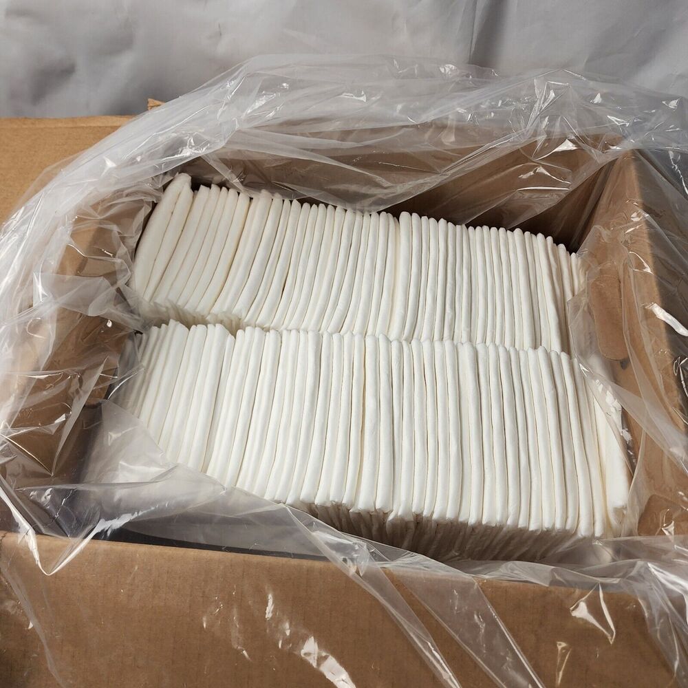 Cardinal Health Diaper Insert Booster Pads 6.5"x17" Moderate Absorbency Case 100